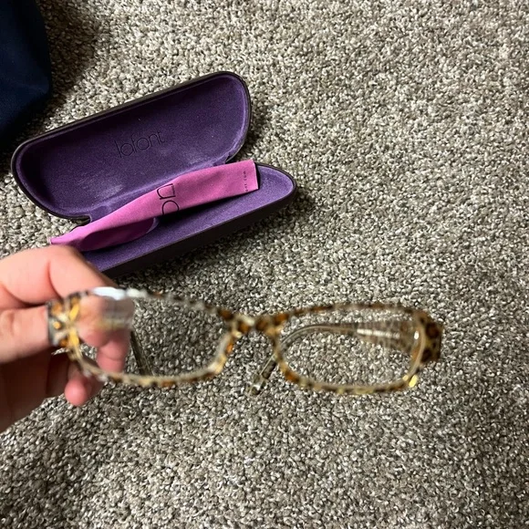 Lafont Leopard Eyeglasses